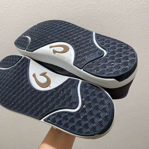 Olukai Lae‘ahi Men’s Breathable Slip-On Shoes sz 13 in Mesh: Pavement - Picture 5 of 9